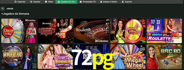 72pg bet